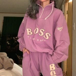 VINTAGE HUGO BOSS 🍆 PURPLE TRACKSUIT 🍆